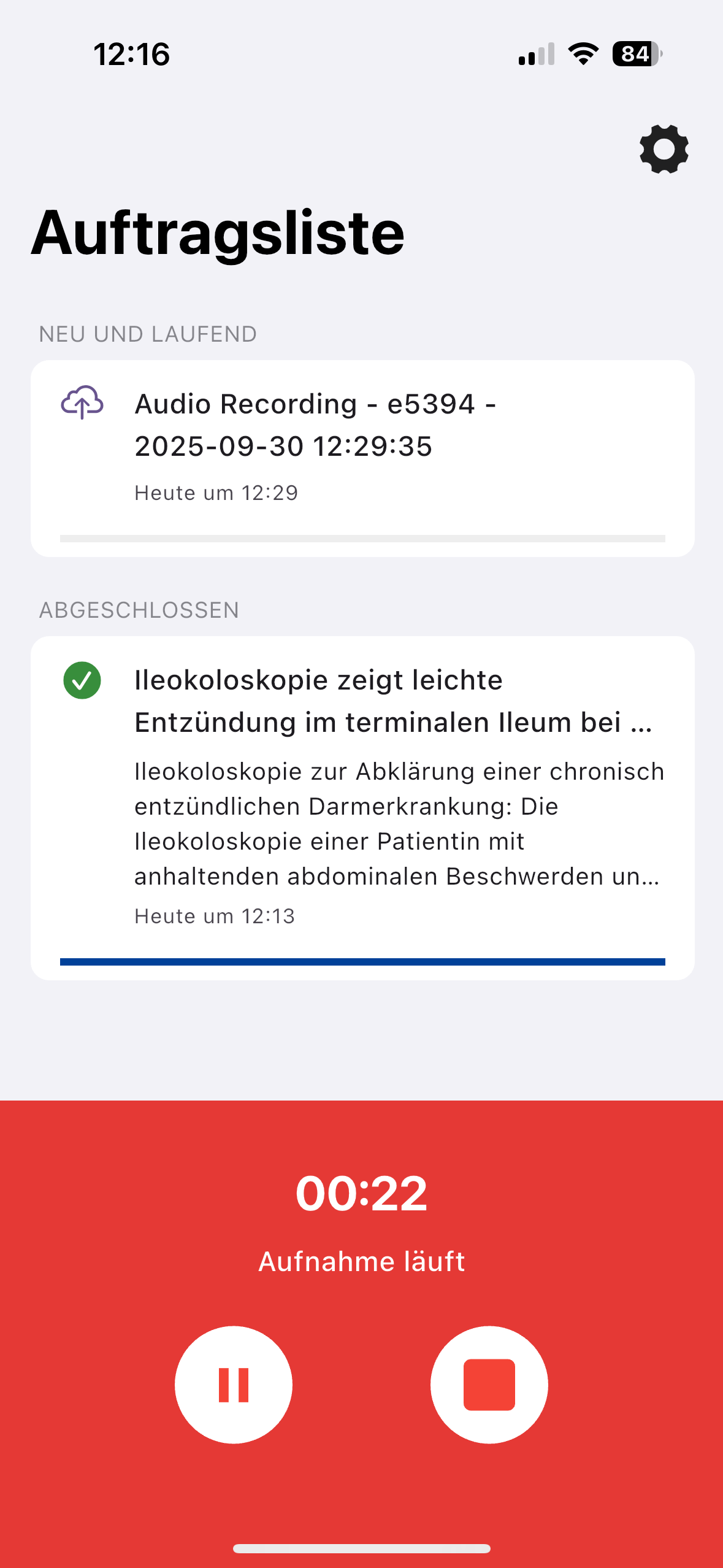 Aufnahme direkt am Ort des Geschehens – auch offline und bei instabiler Verbindung.