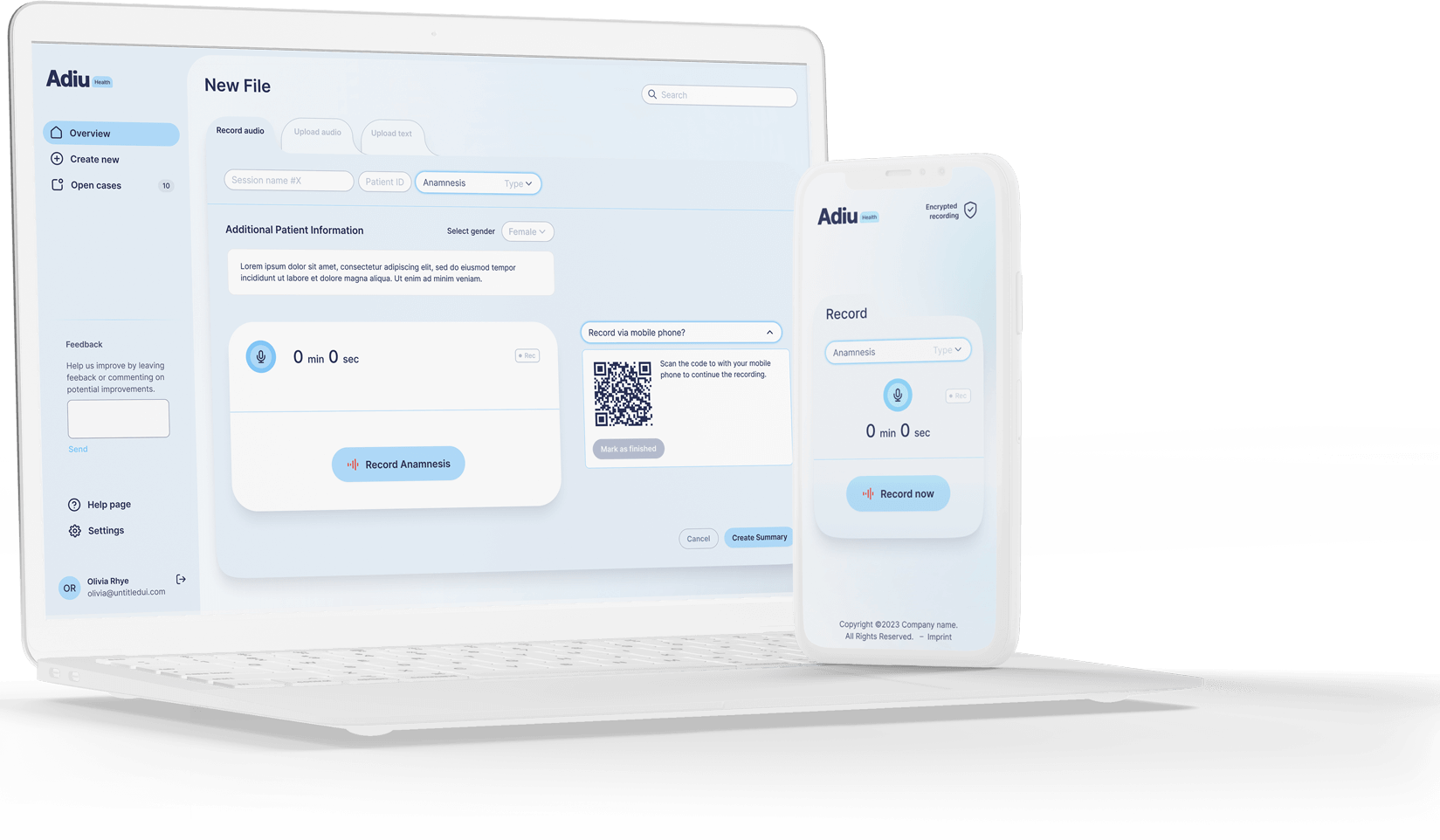 Adiu Health Screenshot 1