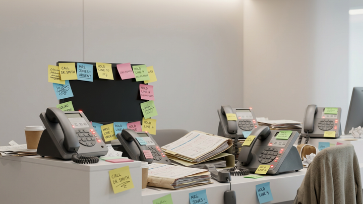 Telefonstress in der Arztpraxis: Warum über 90% der MFAs betroffen sind